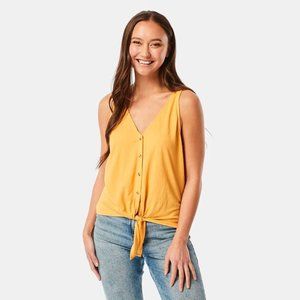 Kmart | Tops | Kmart Sleeveless Tie Front Cami | Poshmark